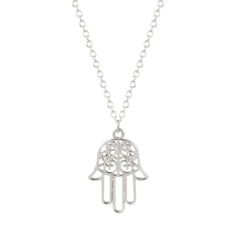 Hamsa Hand Halskette