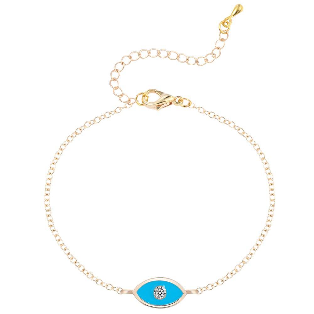 SoulSisters türkis Evil-Eye Armband