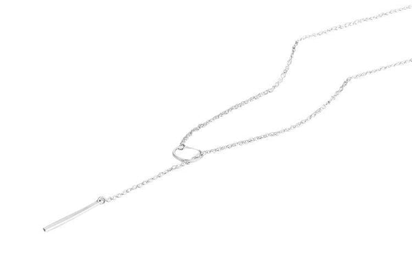 Halskette Barren 925er Sterling Silber vergoldet