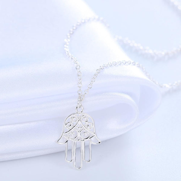 Hamsa Hand Halskette