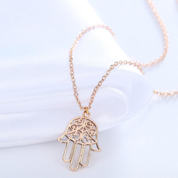 Hamsa Hand Halskette