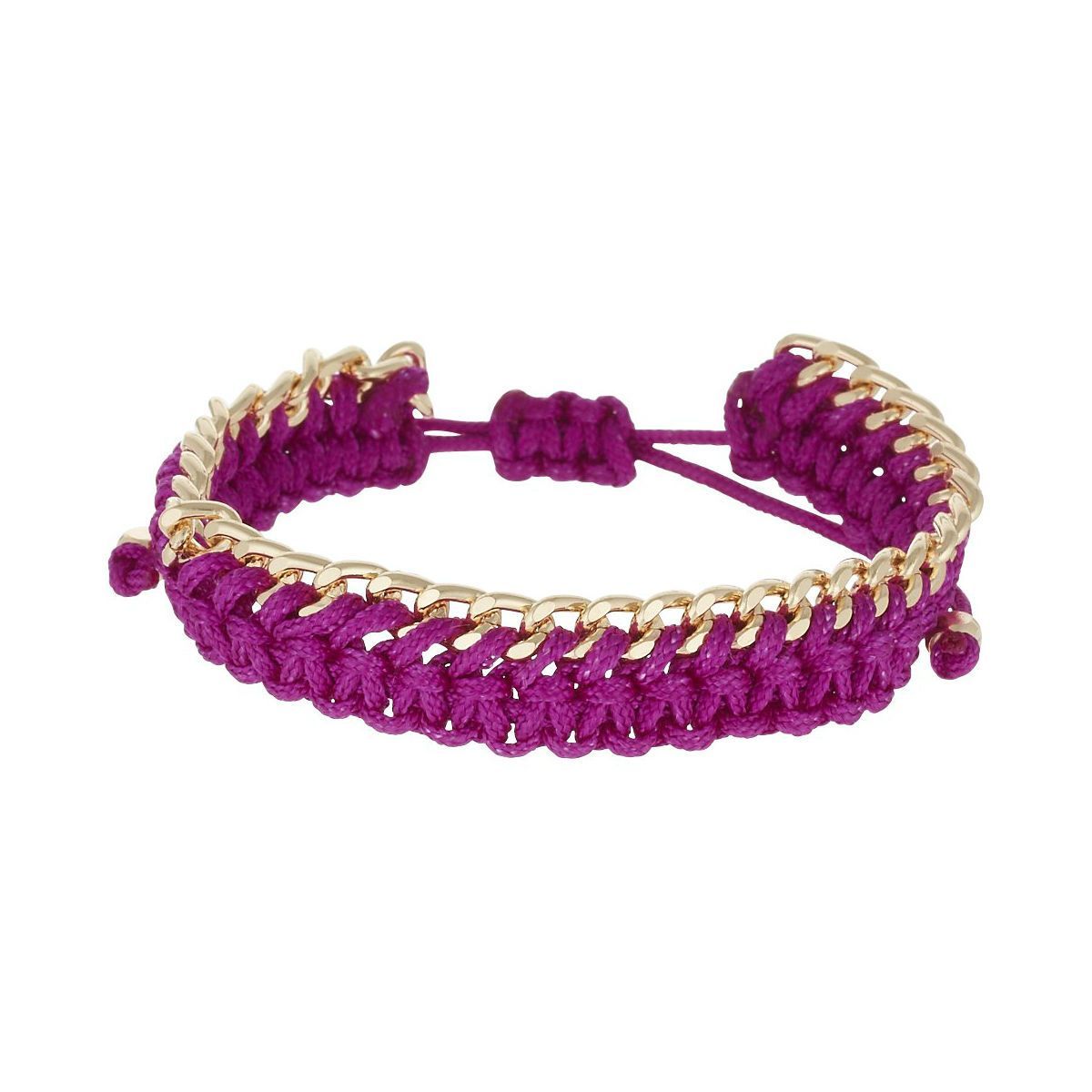 Handmade Freundschaftsarmband Boho Bali Lila