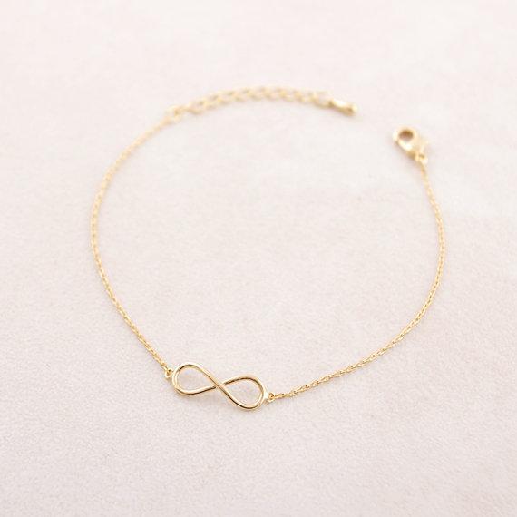 Infinity Armband 18k vergoldet