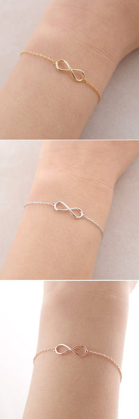 Infinity Armband 18k vergoldet