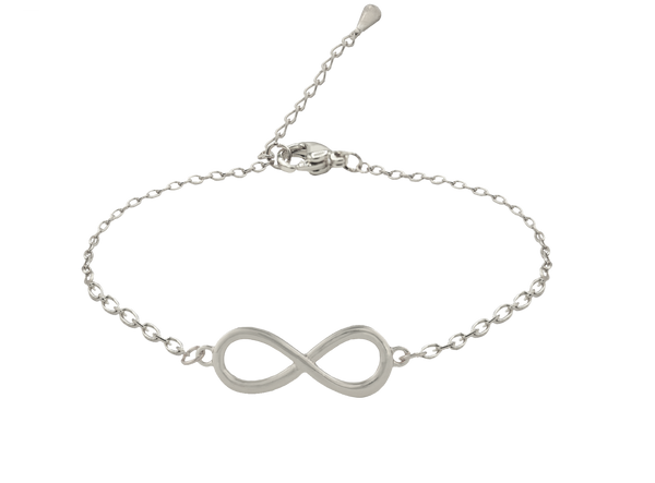 Infinity Armband 925 versilbert