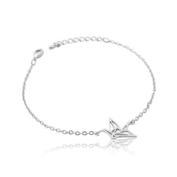 SoulSisters Kranich Armband 925 versilbert