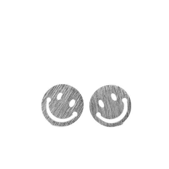SoulSisters Ohrstecker Smiley 925er versilbert