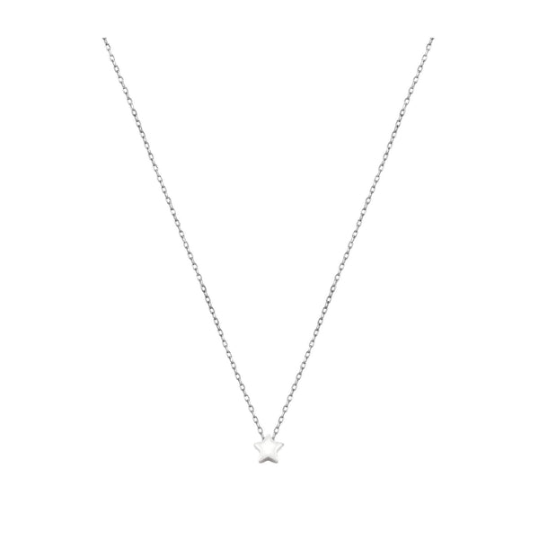 Halskette aus 925 Sterling Silber mit Anhänger Stern