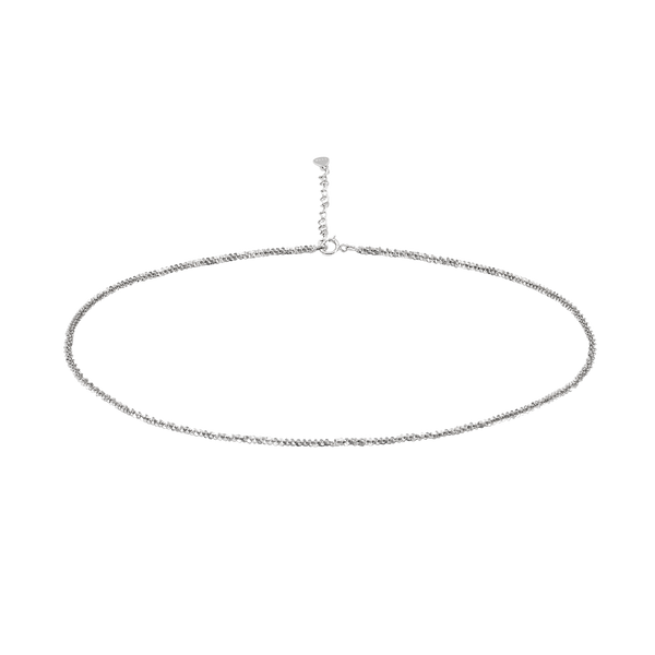 SoulSisters Halskette Halskette Choker aus 925 Sterling Silber, größenverstellbar