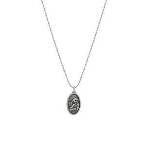 SoulSisters Halskette Halskette mit Anhänger Engel aus 925 Sterling Silber, größenverstellbar