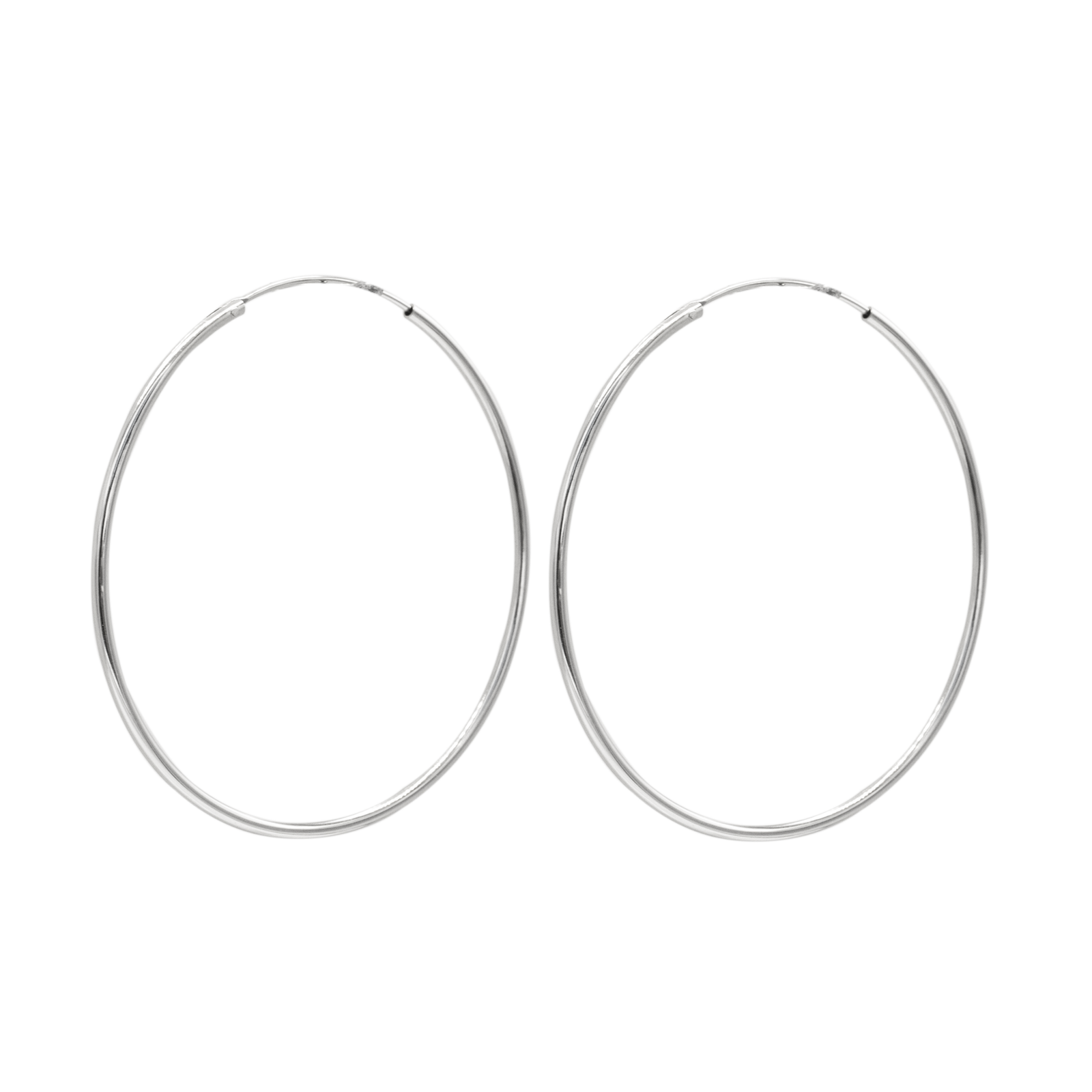SoulSisters Ohrringe Ohrringe Creolen aus 925 Sterling Silber Basic Ø5cm