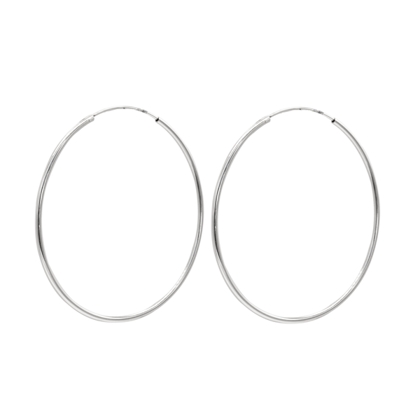 SoulSisters Ohrringe Ohrringe Creolen aus 925 Sterling Silber Basic Ø5cm