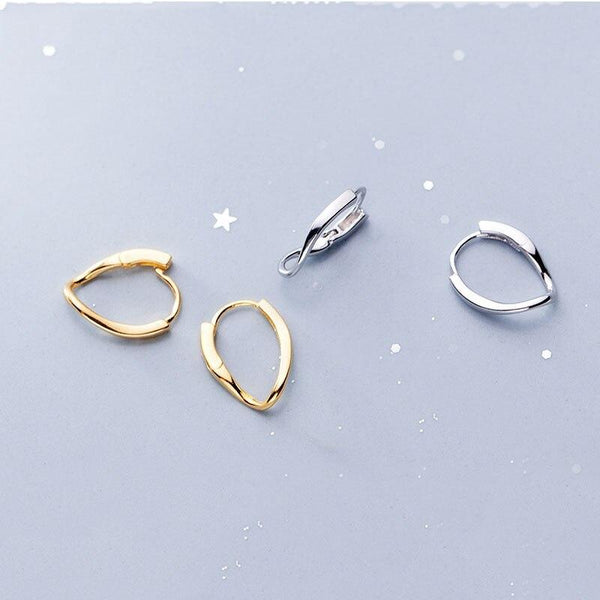 SoulSisters Ohrringe Ohrringe Creolen aus 925 Sterling Silber vergoldet, 14mm