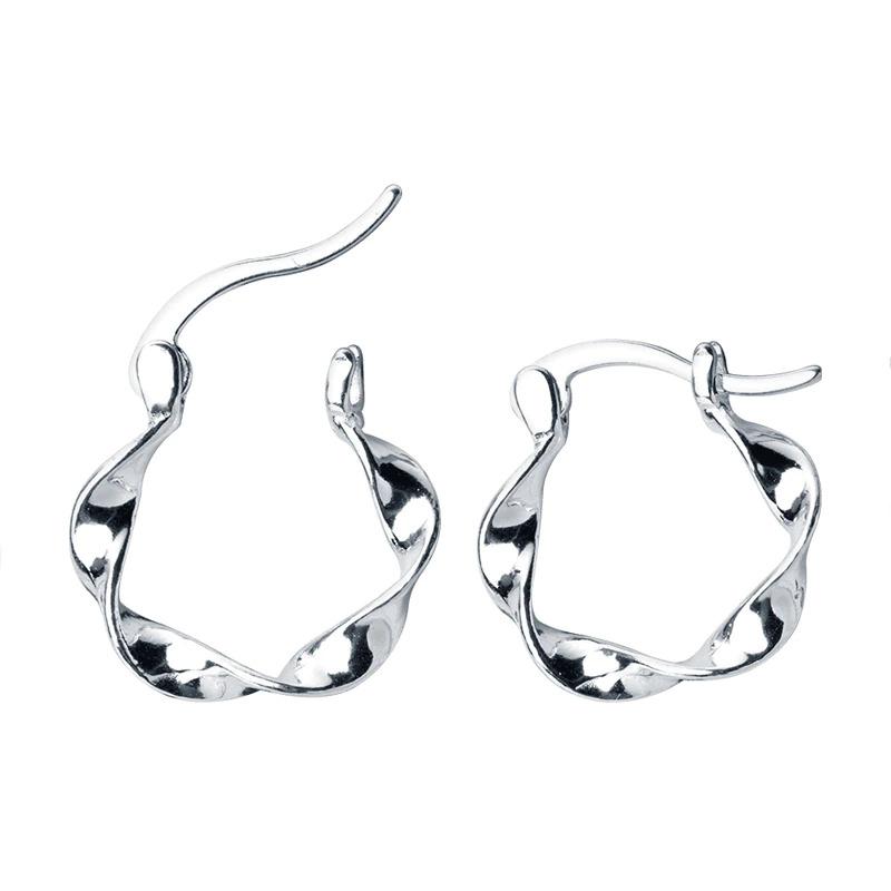 Vinani Gioielli CARG Orecchini creoli in argento sterling 925, Argento sterling : Vinani Vinani Gioielli CARG Orecchini creoli in argento sterling 925, Argento sterling : Vinani