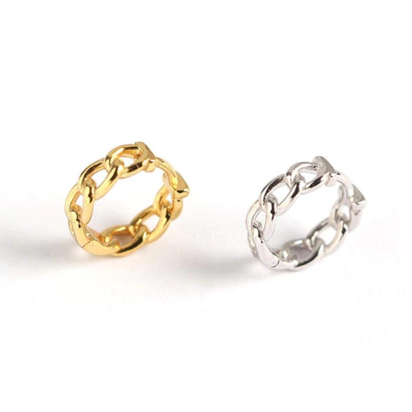 SoulSisters Ohrringe Ohrringe Creolen geflochtene Glieder aus 925 Sterling Silber vergoldet