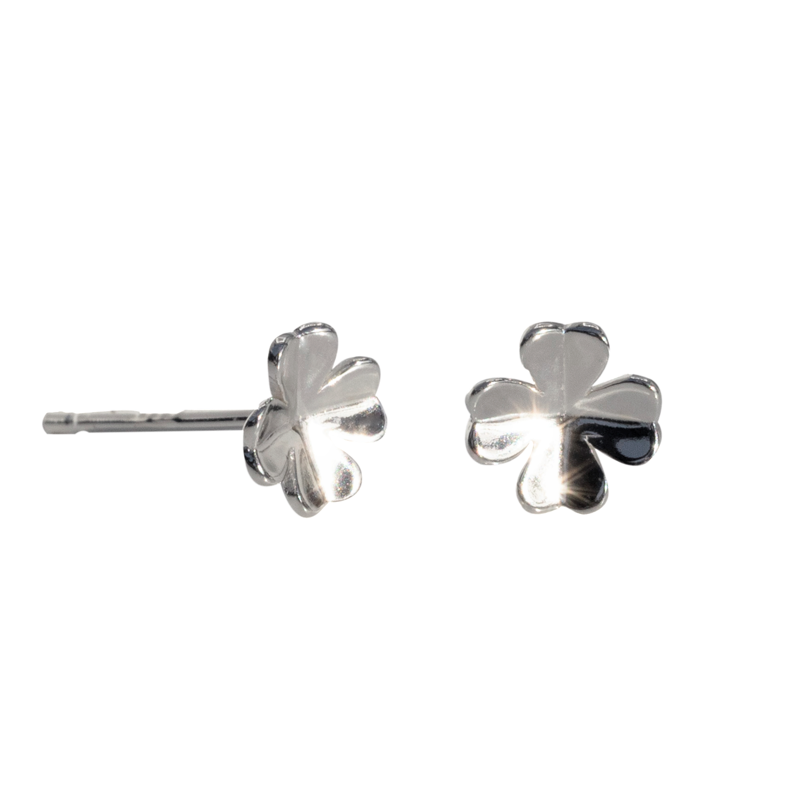 SoulSisters Ohrringe Ohrringe Glücksbringer 925 Sterling Silber Ohrstecker Kleeblatt
