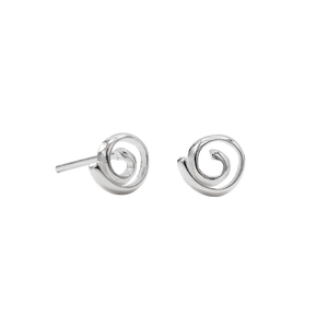 SoulSisters Ohrringe Ohrstecker Spirale Kreis 925 Sterling Silber, Ø 6mm